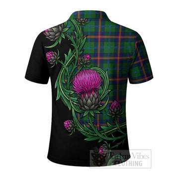 Young Tartan Polo Shirt Resilient Scottish Thistle
