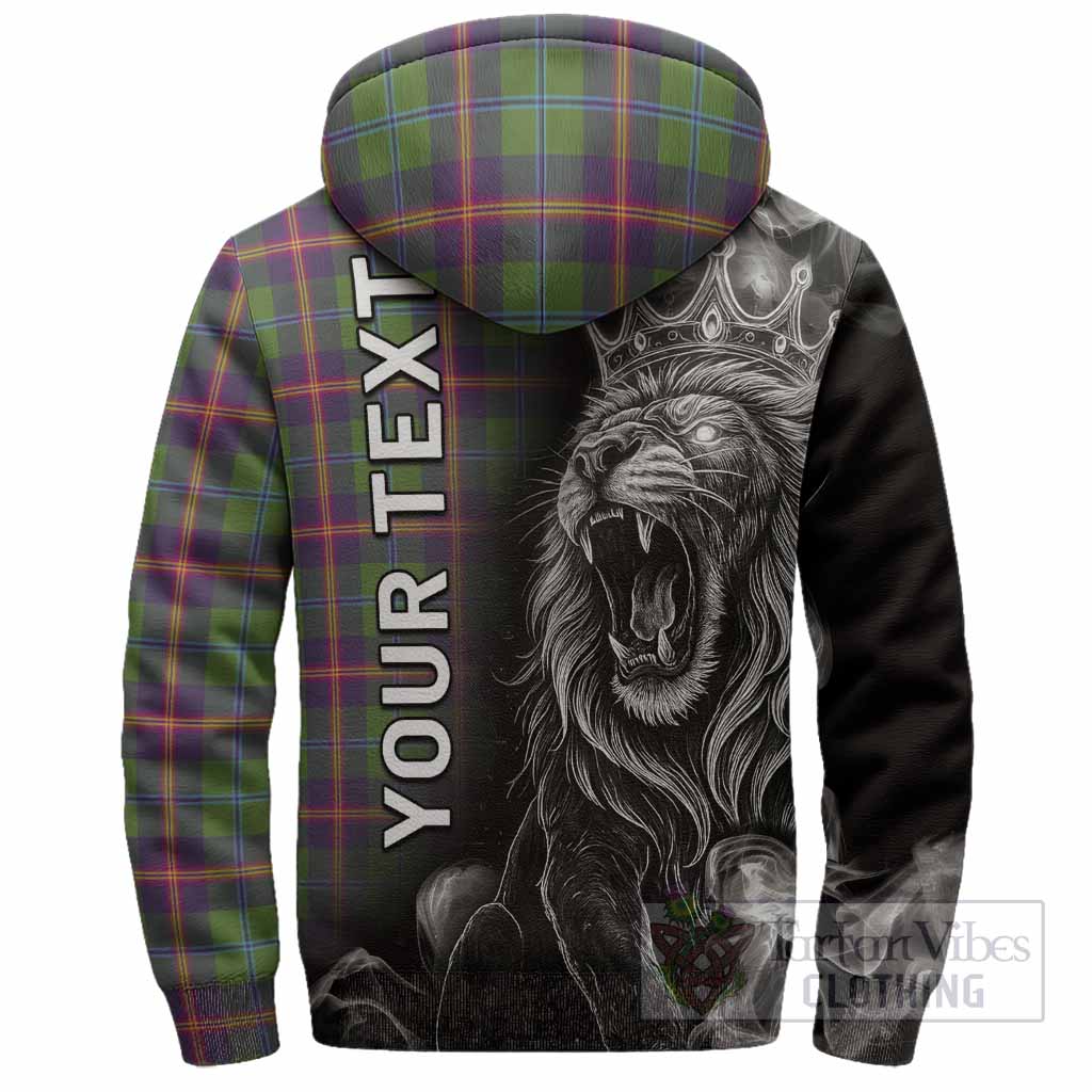 Young Tartan Sherpa Hoodie Roaring Lion Heritage