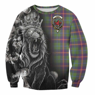 Young Tartan Sweatshirt Roaring Lion Heritage