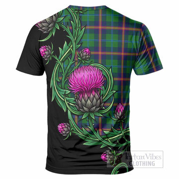 Young Tartan T-Shirt Resilient Scottish Thistle