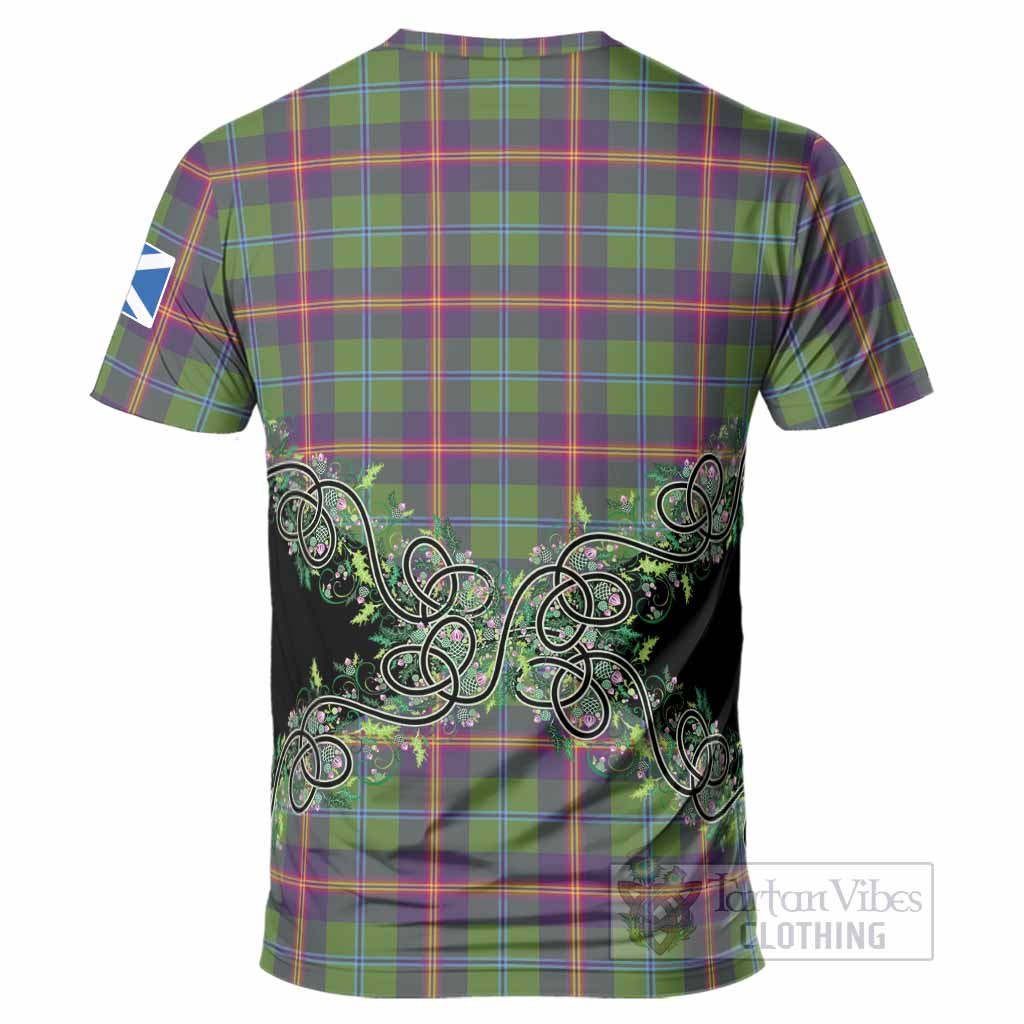Young Tartan T-Shirt Thistle Scottish Spirit
