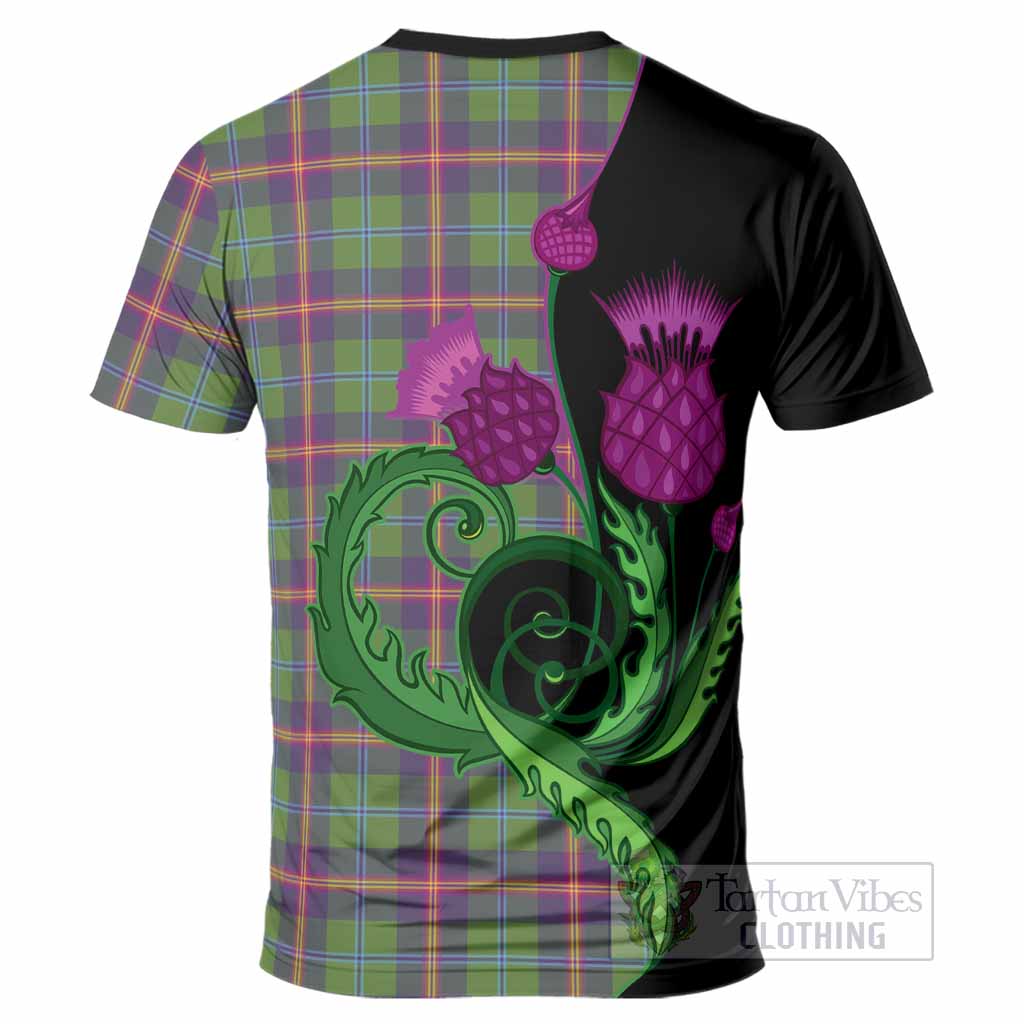 Young Tartan T-Shirt Traditional Scottish Thistle