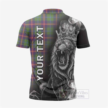 Young Tartan Zipper Polo Shirt Roaring Lion Heritage