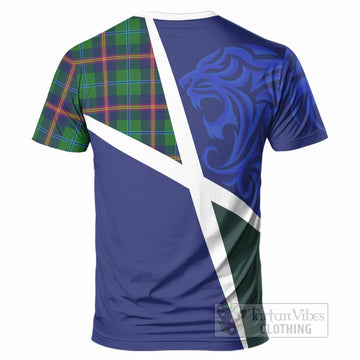 Young The Scottish Football Crest T-Shirt Lion-Tartan Army