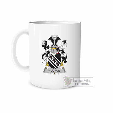 Younge Irish Clan Coat of Arms Ceramic Mug