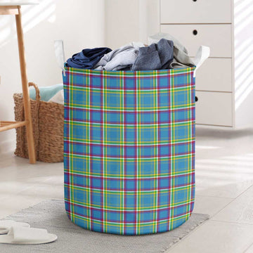 Yukon Territory Canada Tartan Laundry Basket
