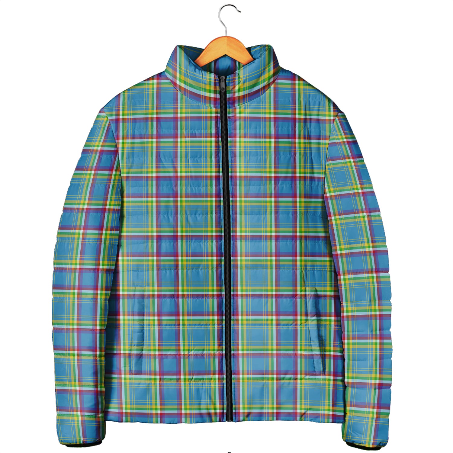 yukon-territory-canada-tartan-padded-jacket