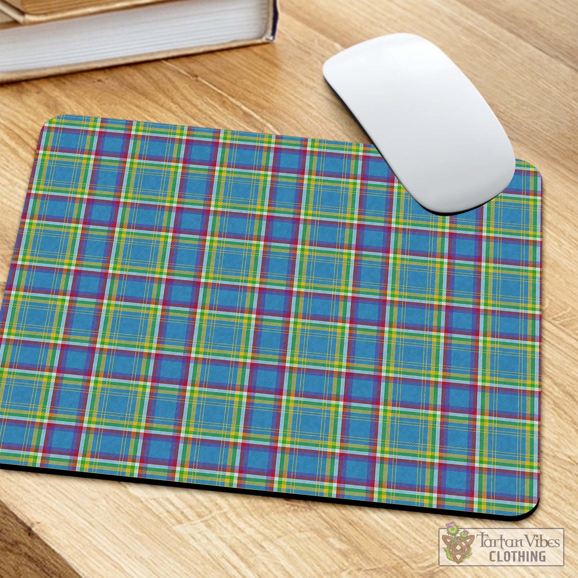 Tartan Vibes Clothing Yukon Territory Canada Tartan Mouse Pad