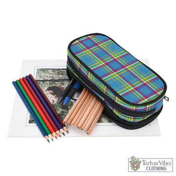 Yukon Territory Canada Tartan Pen and Pencil Case