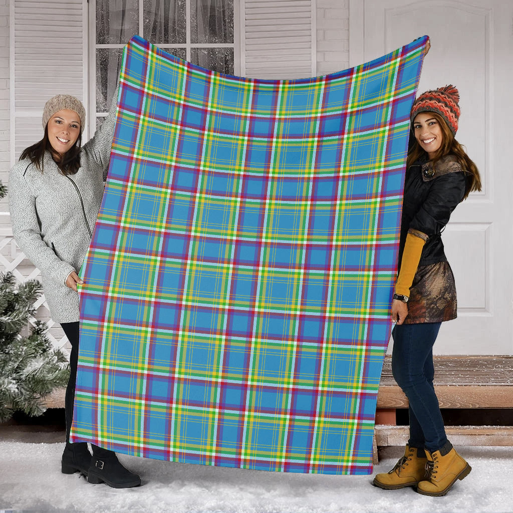 yukon-territory-canada-tartan-blanket