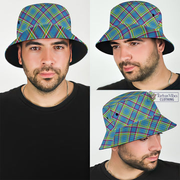 Yukon Territory Canada Tartan Bucket Hat