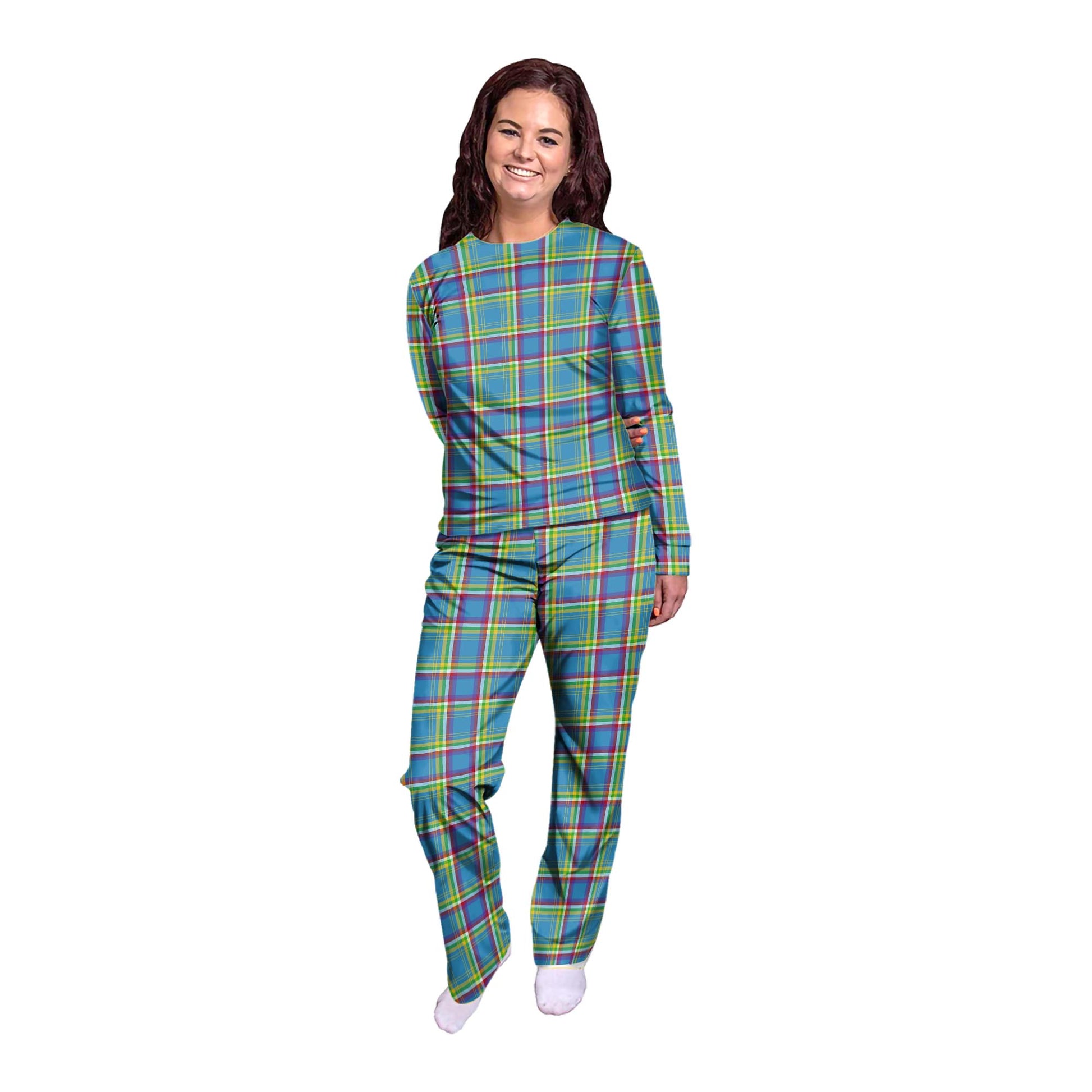 Yukon Territory Canada Tartan Pajamas Family Set - Tartan Vibes Clothing