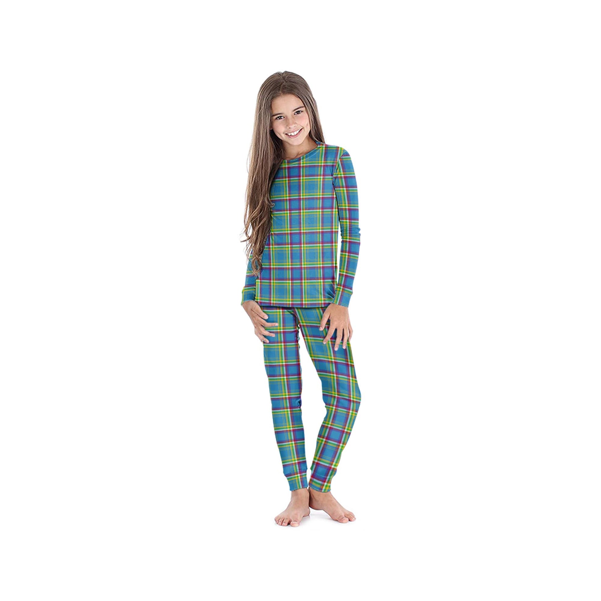 Yukon Territory Canada Tartan Pajamas Family Set - Tartan Vibes Clothing