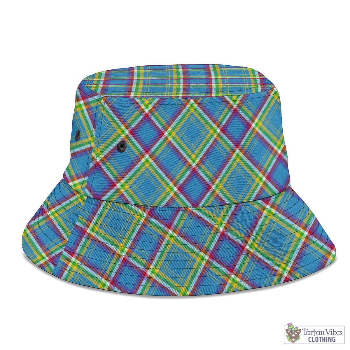 Tartan Vibes Clothing Yukon Territory Canada Tartan Bucket Hat