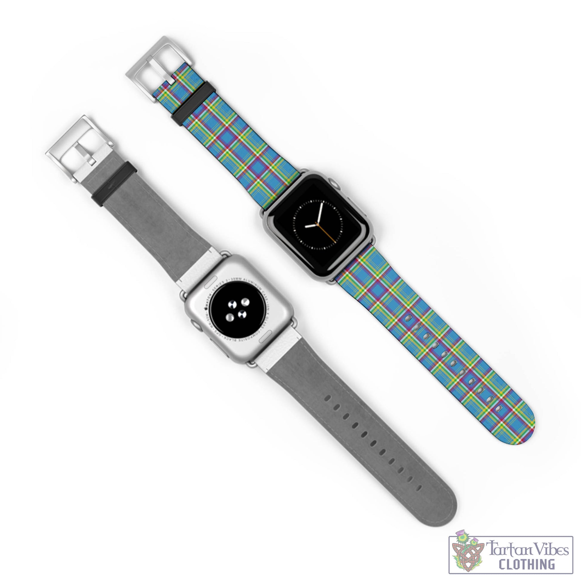 Tartan Vibes Clothing Yukon Territory Canada Tartan Watch Band