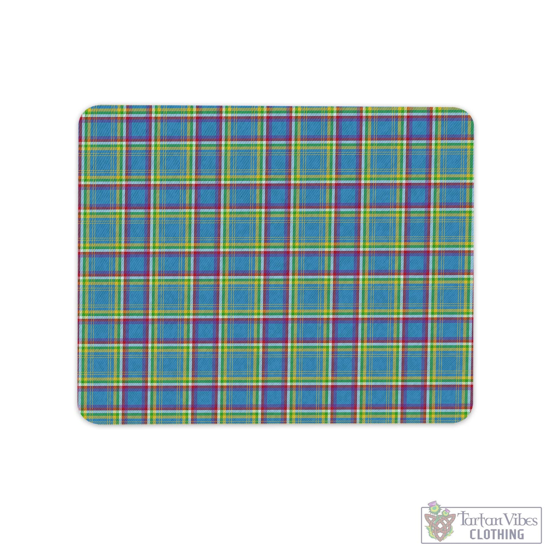 Tartan Vibes Clothing Yukon Territory Canada Tartan Mouse Pad