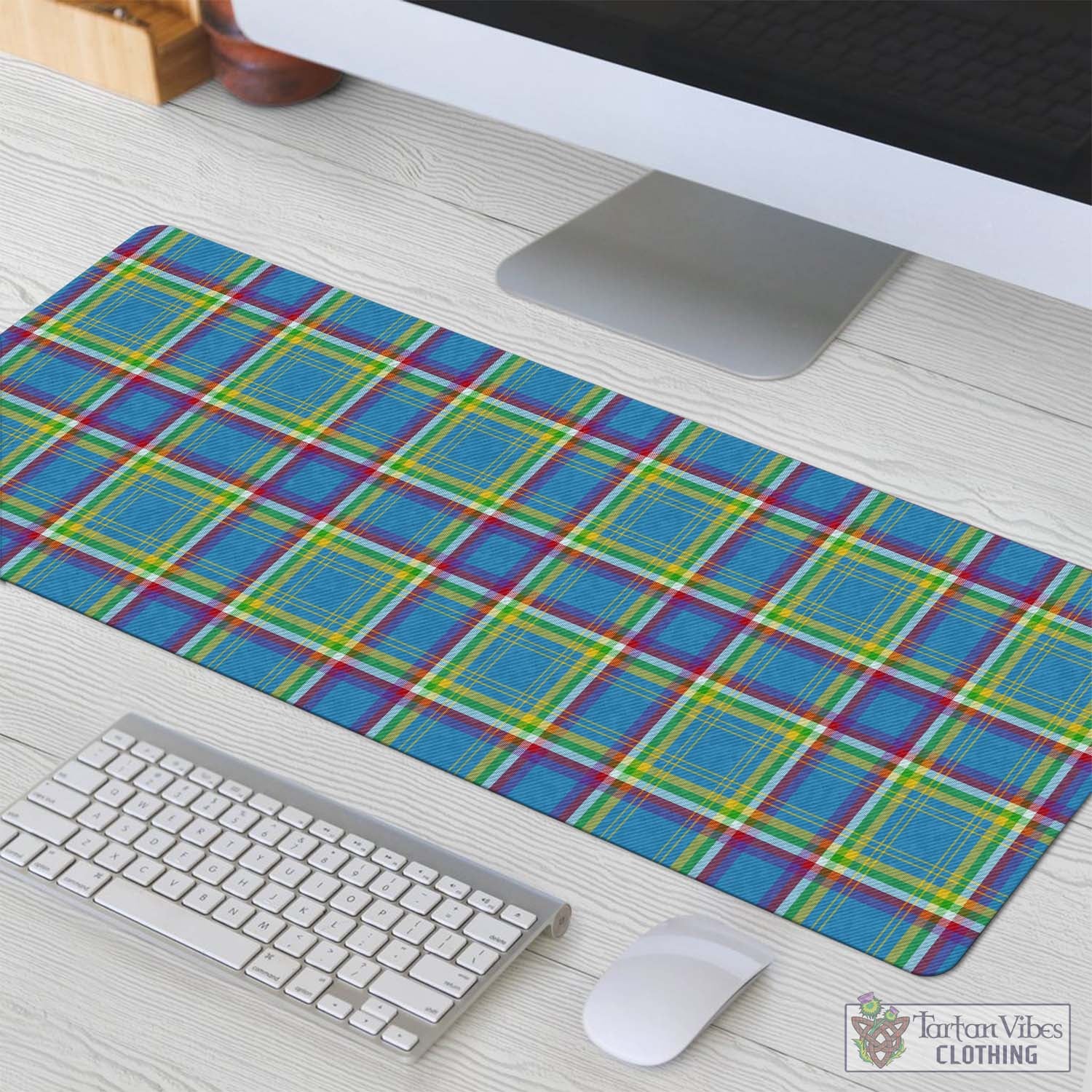 Tartan Vibes Clothing Yukon Territory Canada Tartan Mouse Pad