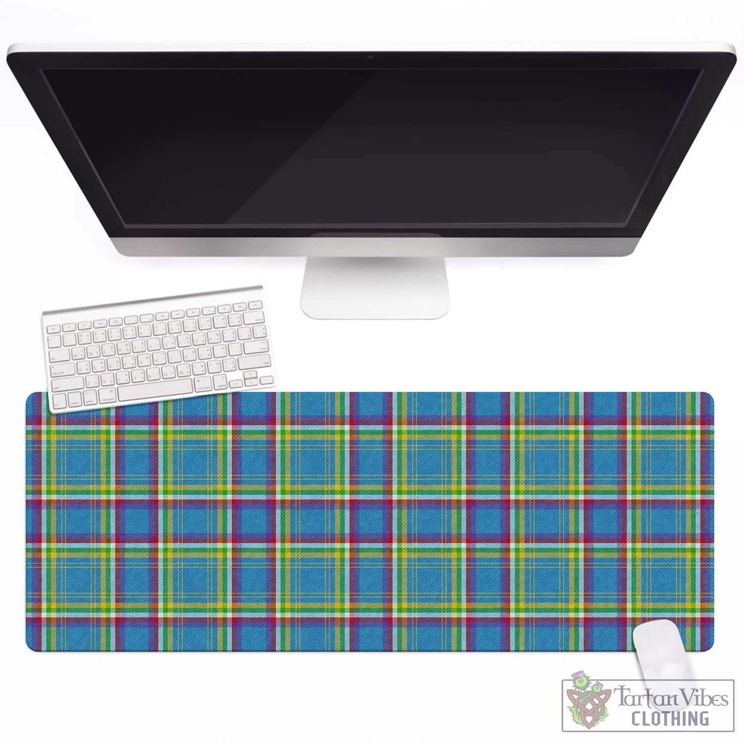 Tartan Vibes Clothing Yukon Territory Canada Tartan Mouse Pad