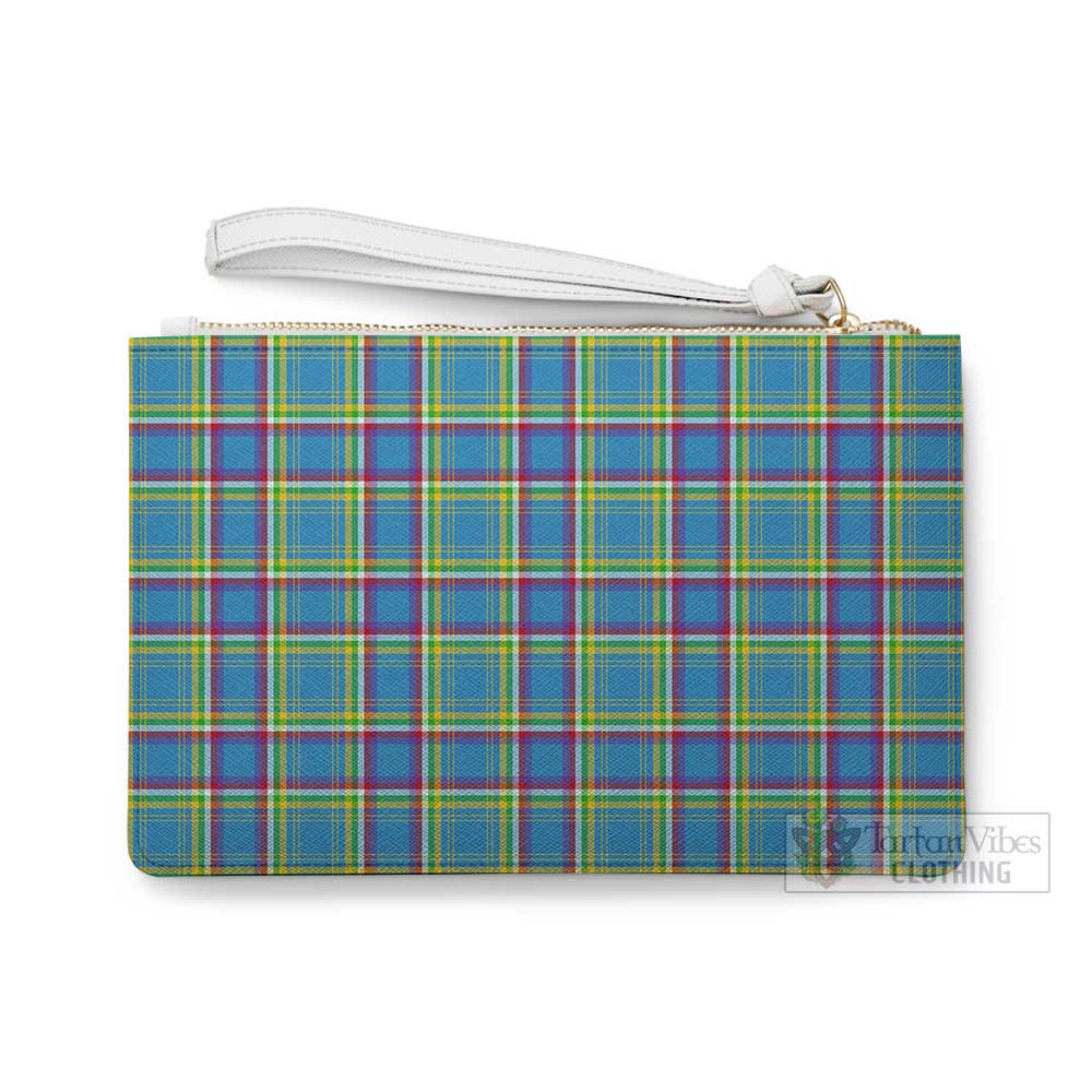 Tartan Vibes Clothing Yukon Territory Canada Tartan Clutch Bag