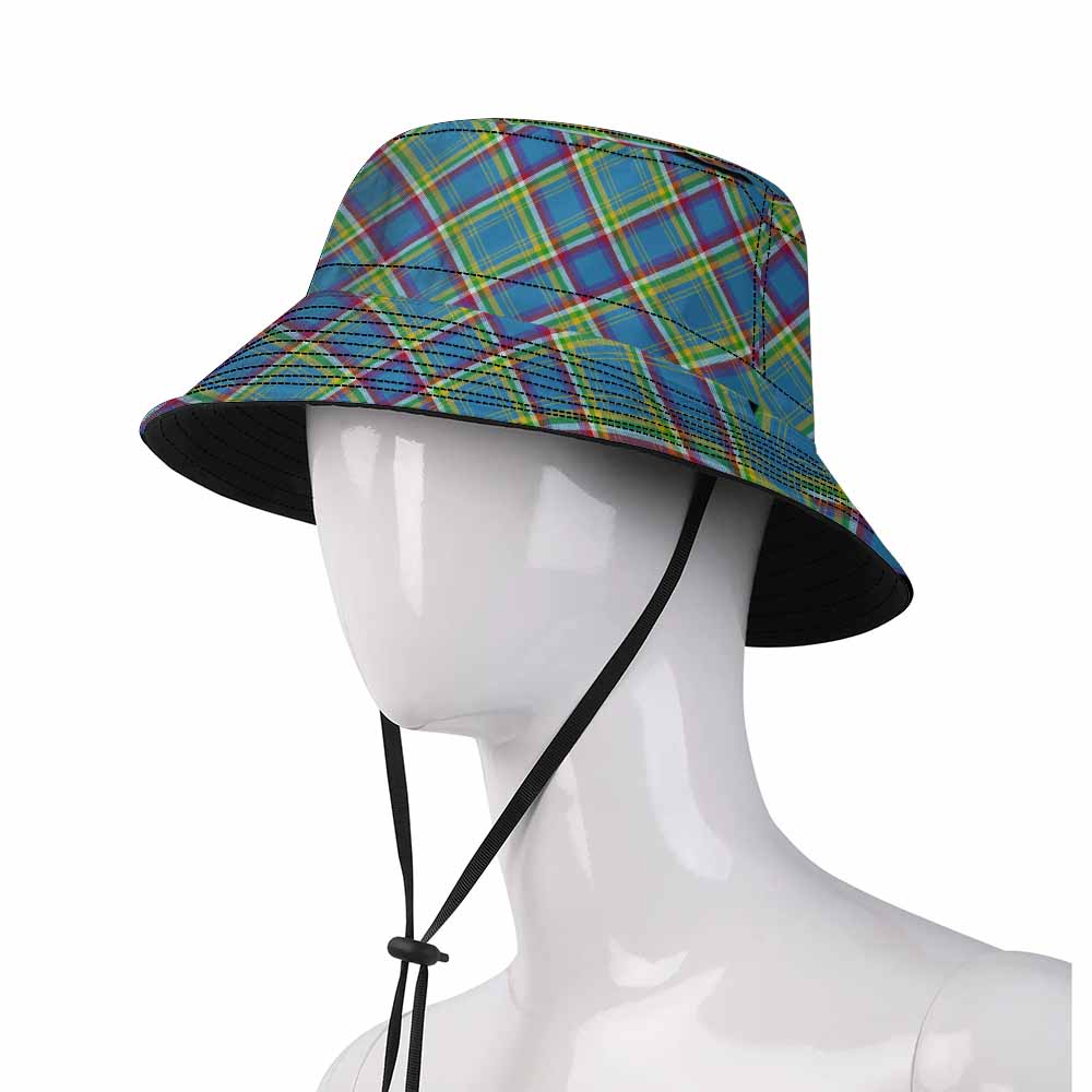 Yukon Territory Canada Tartan Fishing Hat