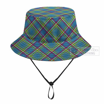 Yukon Territory Canada Tartan Fishing Hat