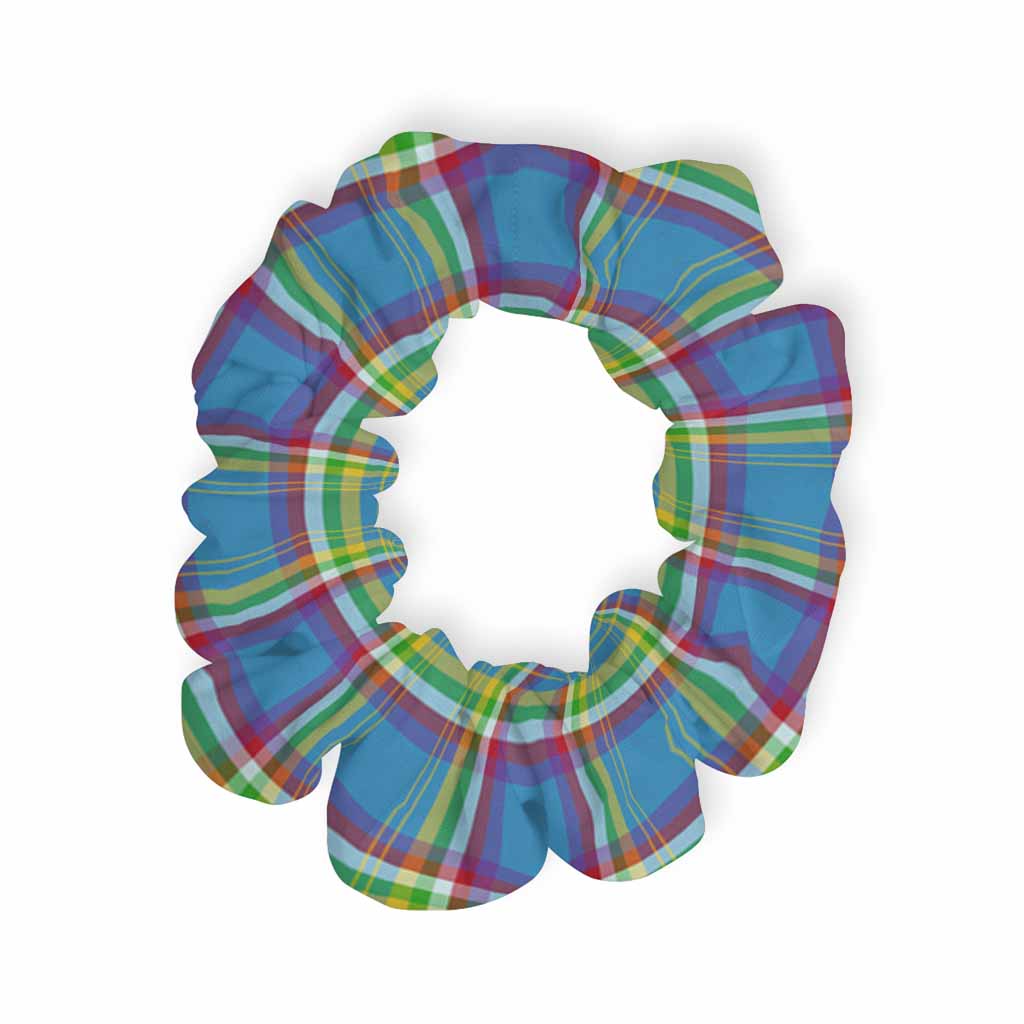 Yukon Territory Canada Tartan Hair Scrunchie - Tartan Vibes Clothing