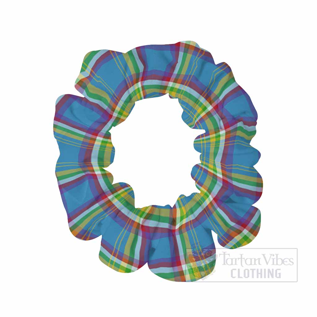 Yukon Territory Canada Tartan Hair Scrunchie - Tartan Vibes Clothing