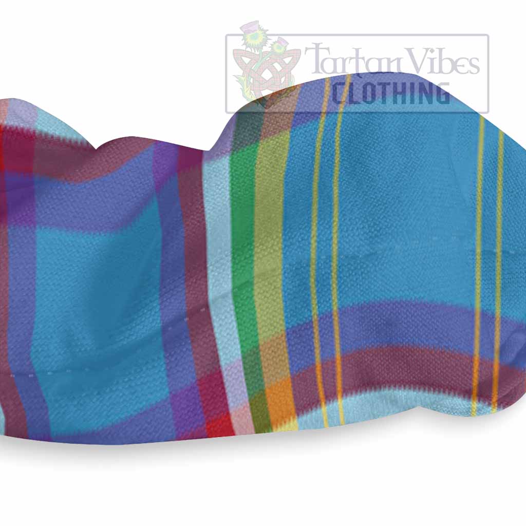 Yukon Territory Canada Tartan Hair Scrunchie - Tartan Vibes Clothing