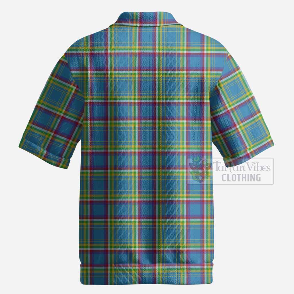 Yukon Territory Canada Tartan Men’s Polo Sweater Top