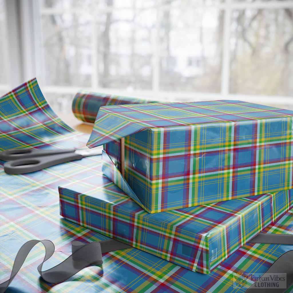 Yukon Territory Canada Tartan Wrapping Paper