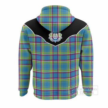Yukon Territory Tartan Hoodie Horseshoe Ornament - Tartan Vibes Clothing