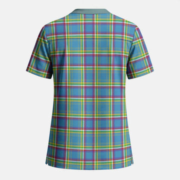 Yukon Territory Tartan Scrub Top - Tartan Vibes Clothing