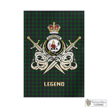 elphinstone-tartan-flag-with-clan-crest-and-the-golden-sword-of-courageous-legacy