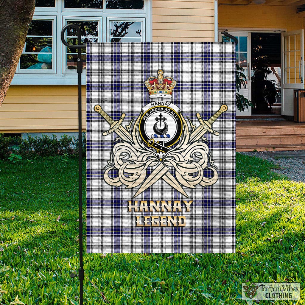 hannay-modern-tartan-flag-with-clan-crest-and-the-golden-sword-of-courageous-legacy