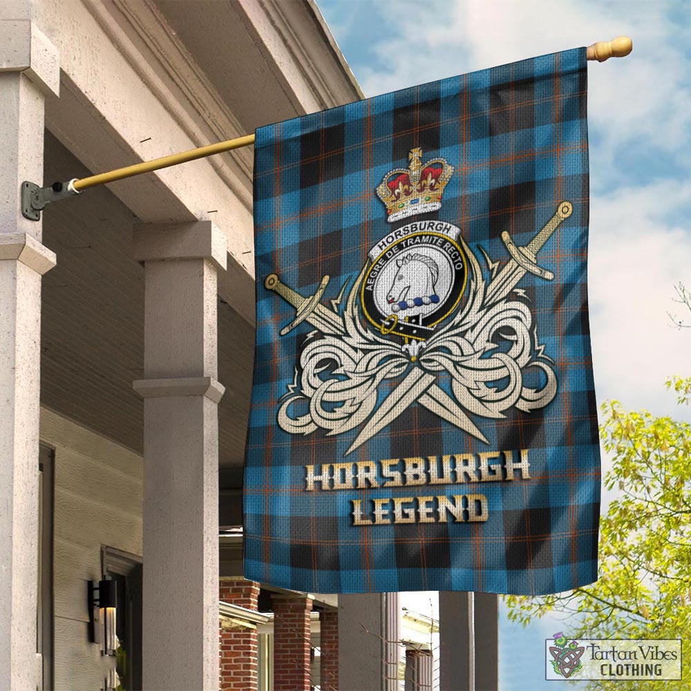horsburgh-tartan-flag-with-clan-crest-and-the-golden-sword-of-courageous-legacy