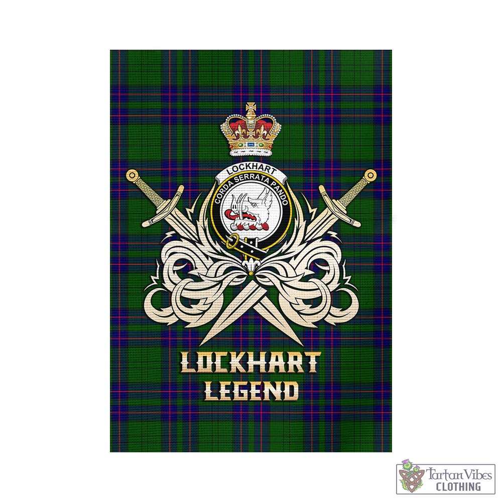 lockhart-modern-tartan-flag-with-clan-crest-and-the-golden-sword-of-courageous-legacy